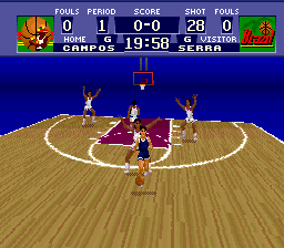World League Basketball (Europe) In game screenshot